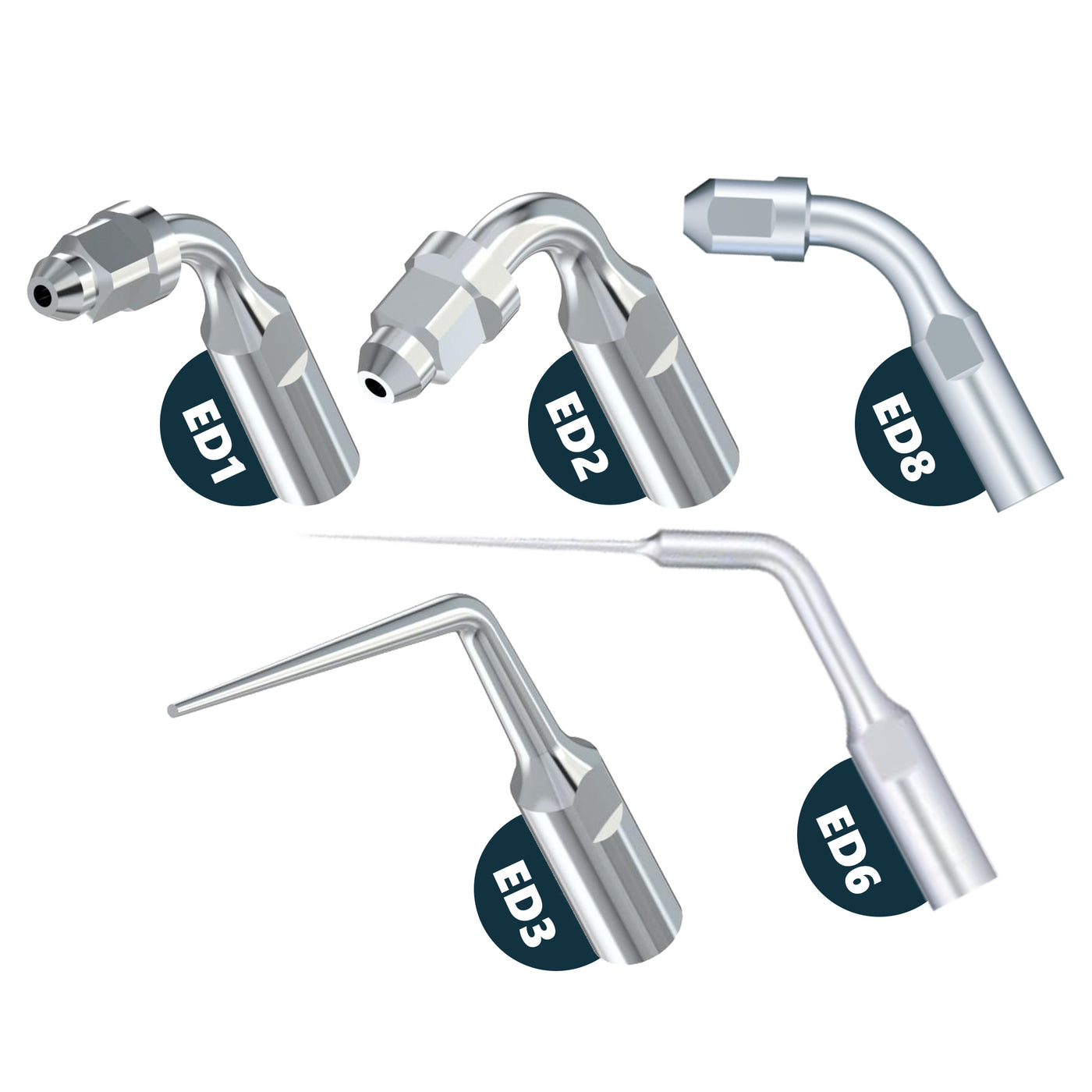 Endo Scaler Tips DTE/ Satelec Compatible (ED) (9613478428947)