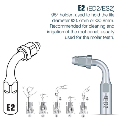 Endo Scaler Tips DTE/ Satelec Compatible (ED) (9613478428947)