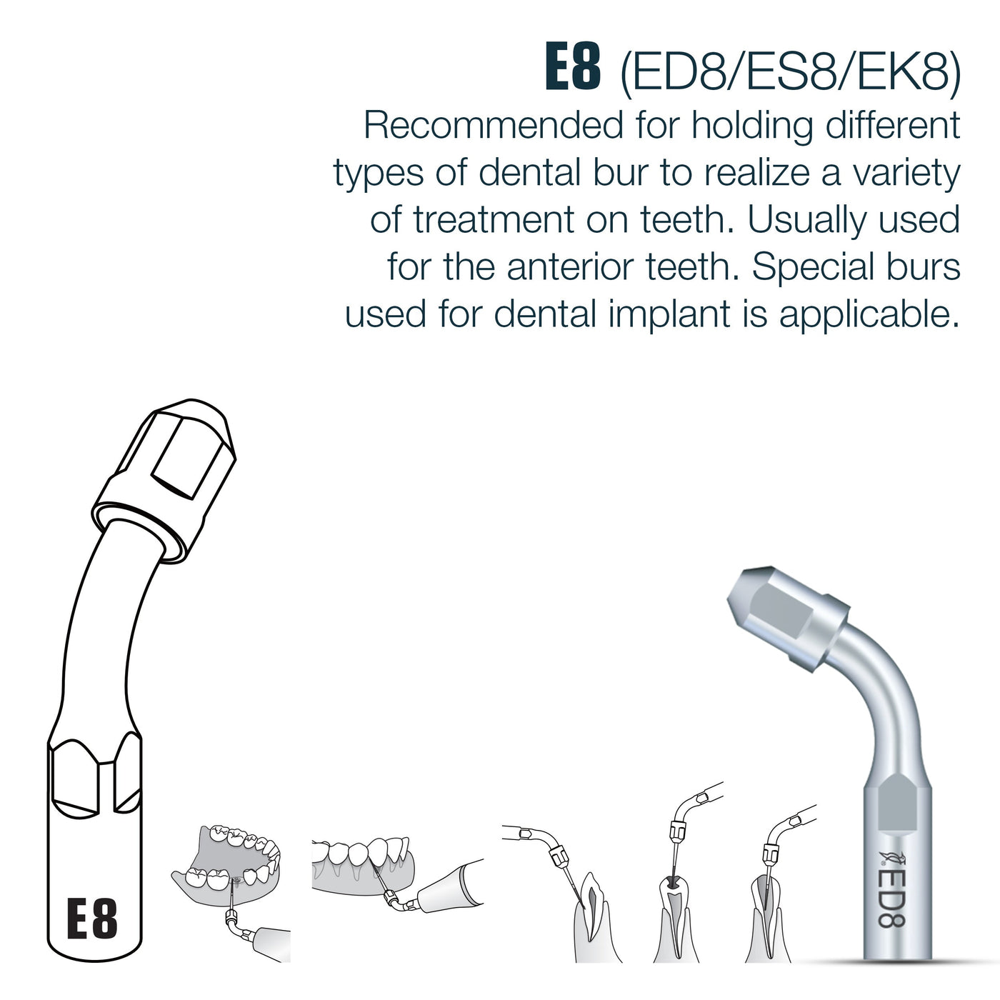 🎁 DTE Compatible Endo Scaler Tips ED-Series (100% off)