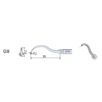 EMS/Woodpecker Compatible Scaler Tips G9