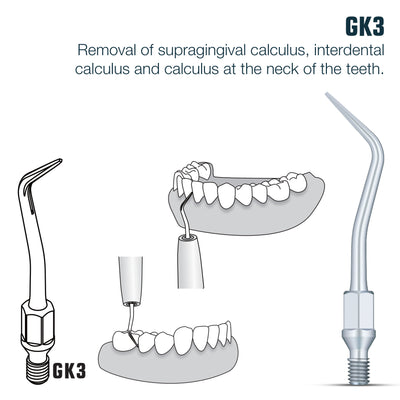 Woodpecker Kavo Compatible Scaler Tips GK3