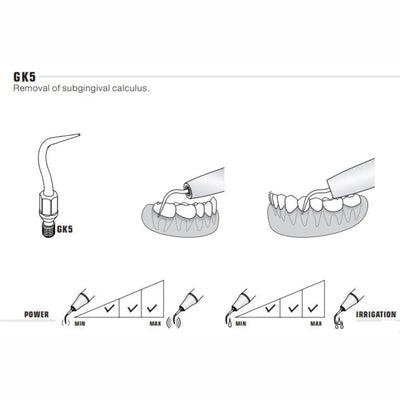 Woodpecker Kavo Compatible Scaler Tips GK5