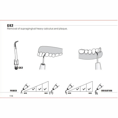Woodpecker Kavo Compatible Scaler Tips GK2