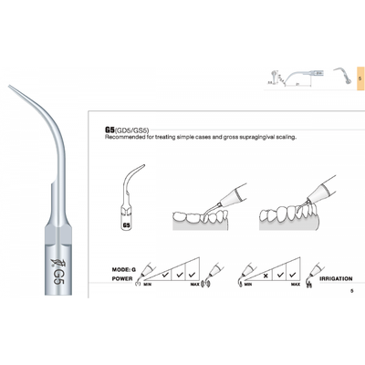 Scaler Tips EMS / Woodpecker Compatible G5 - VSDent (4119996989539) (9027003449619)